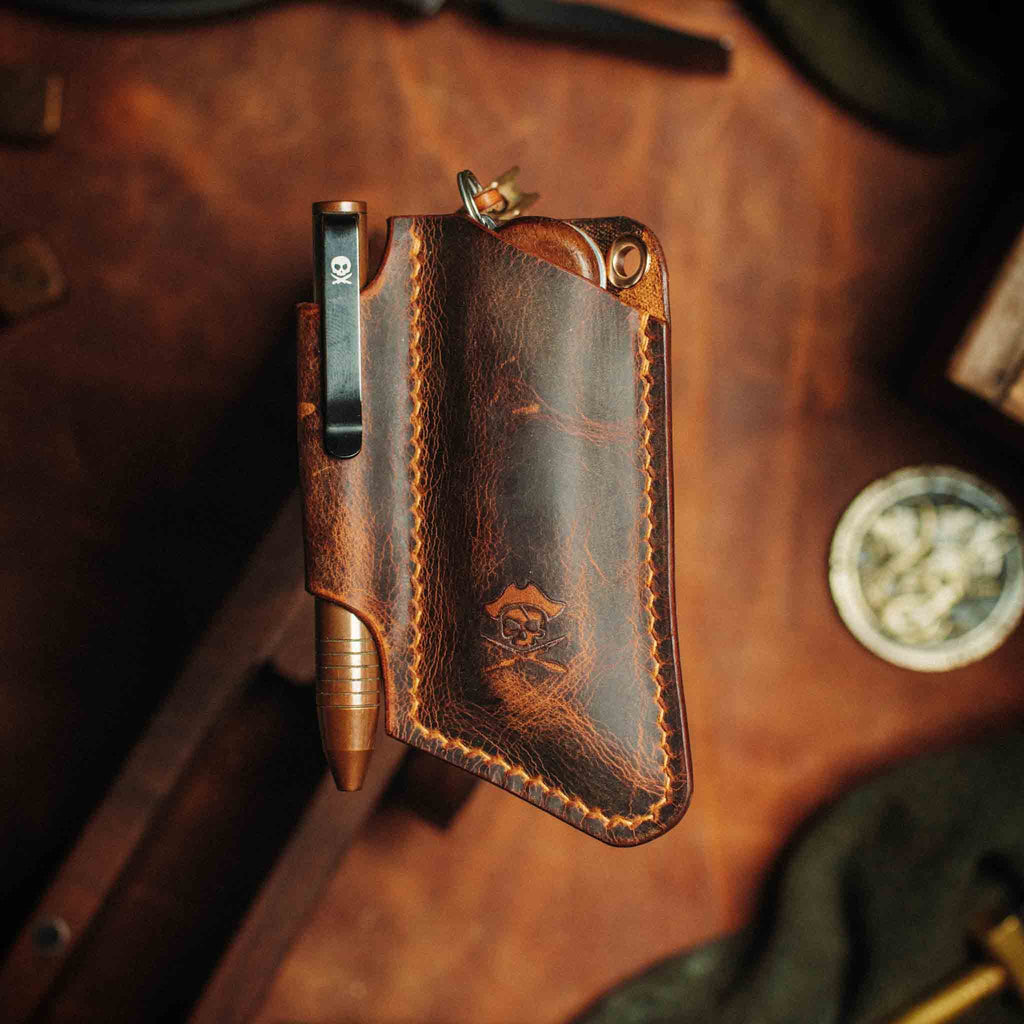 Pirate Goods Sailor v3 – Leather EDC Knife Sleeve