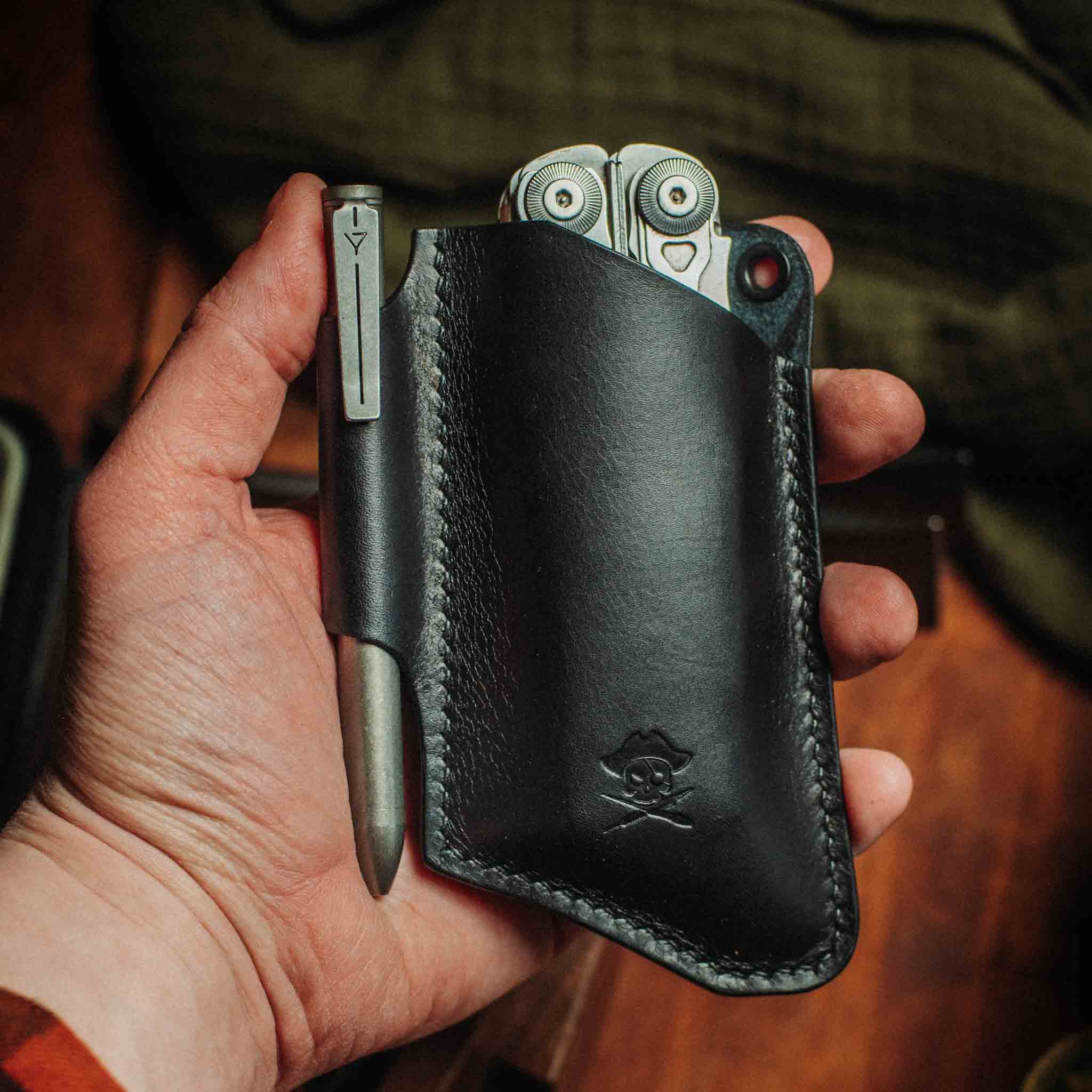 Pirate Goods Sailor v3 – Leather EDC Knife Sleeve