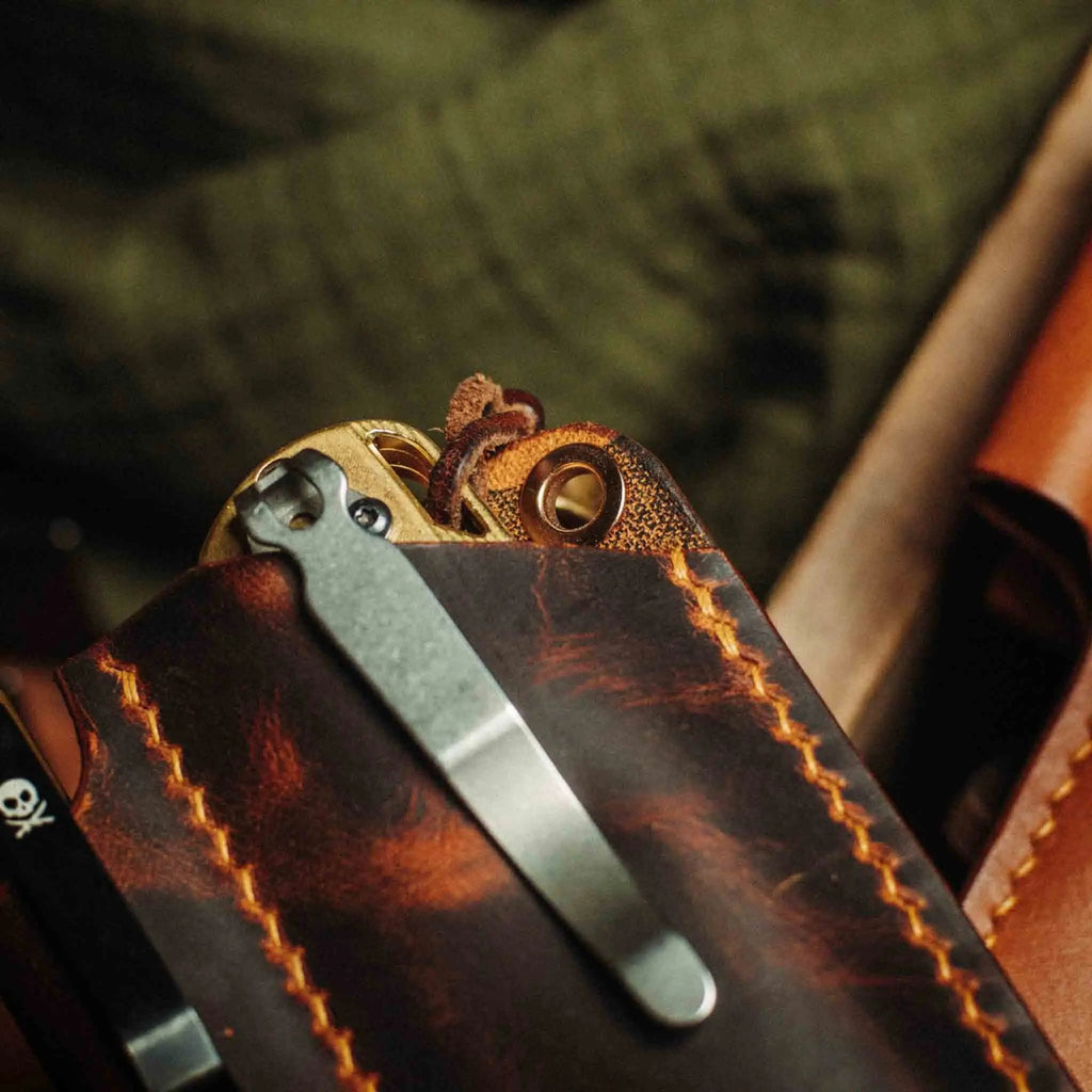 Pirate Goods Sailor v3 – Leather EDC Knife Sleeve