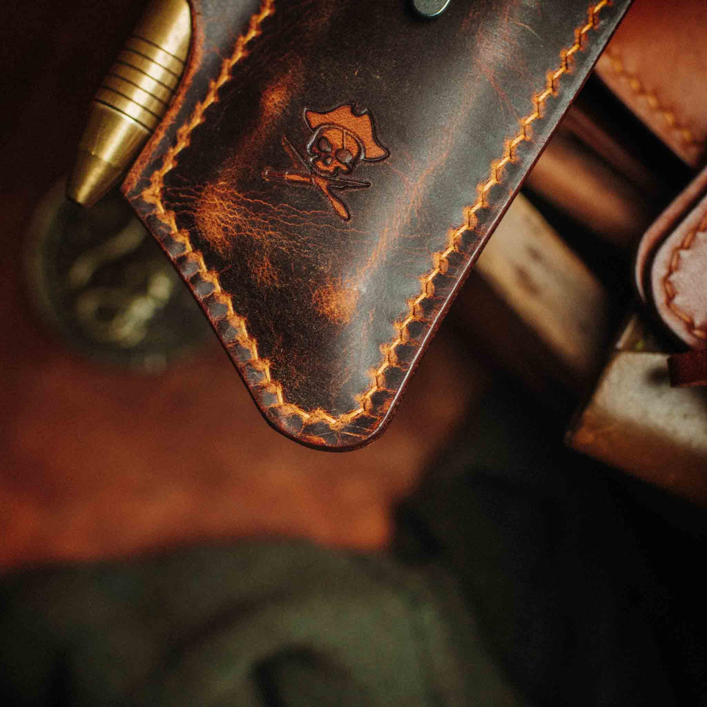 Pirate Goods Sailor v3 – Leather EDC Knife Sleeve