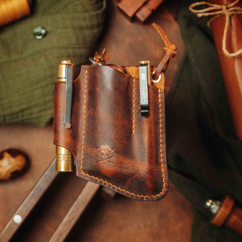 Pirate Goods First Mate v3 Pocket Organizer – Leather EDC Pocket Carrier