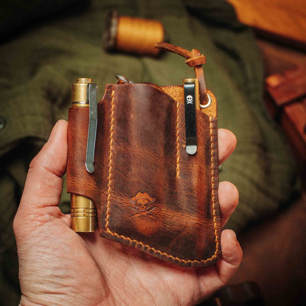 Pirate Goods First Mate v3 Pocket Organizer – Leather EDC Pocket Carrier