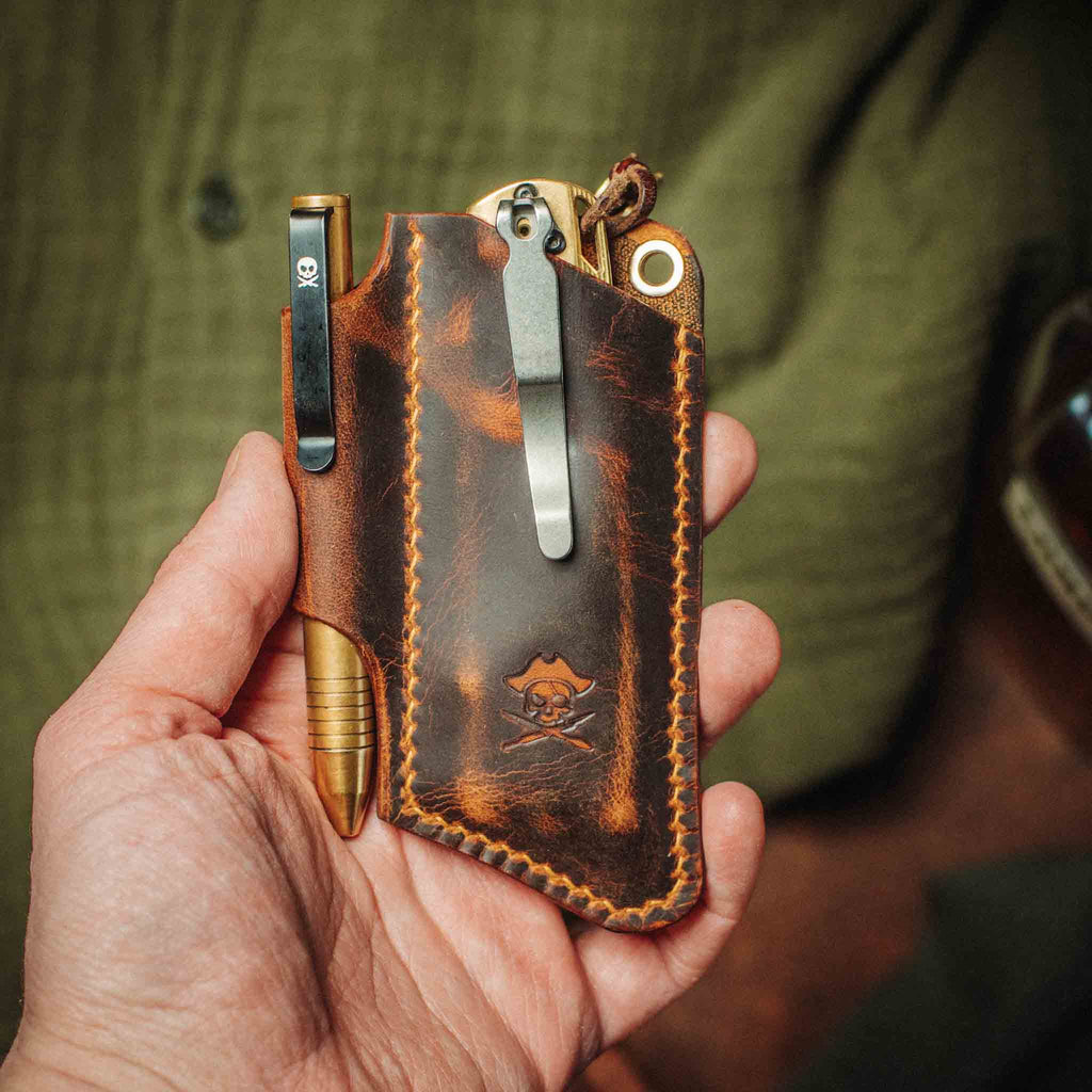 Pirate Goods Sailor v3 – Leather EDC Knife Sleeve