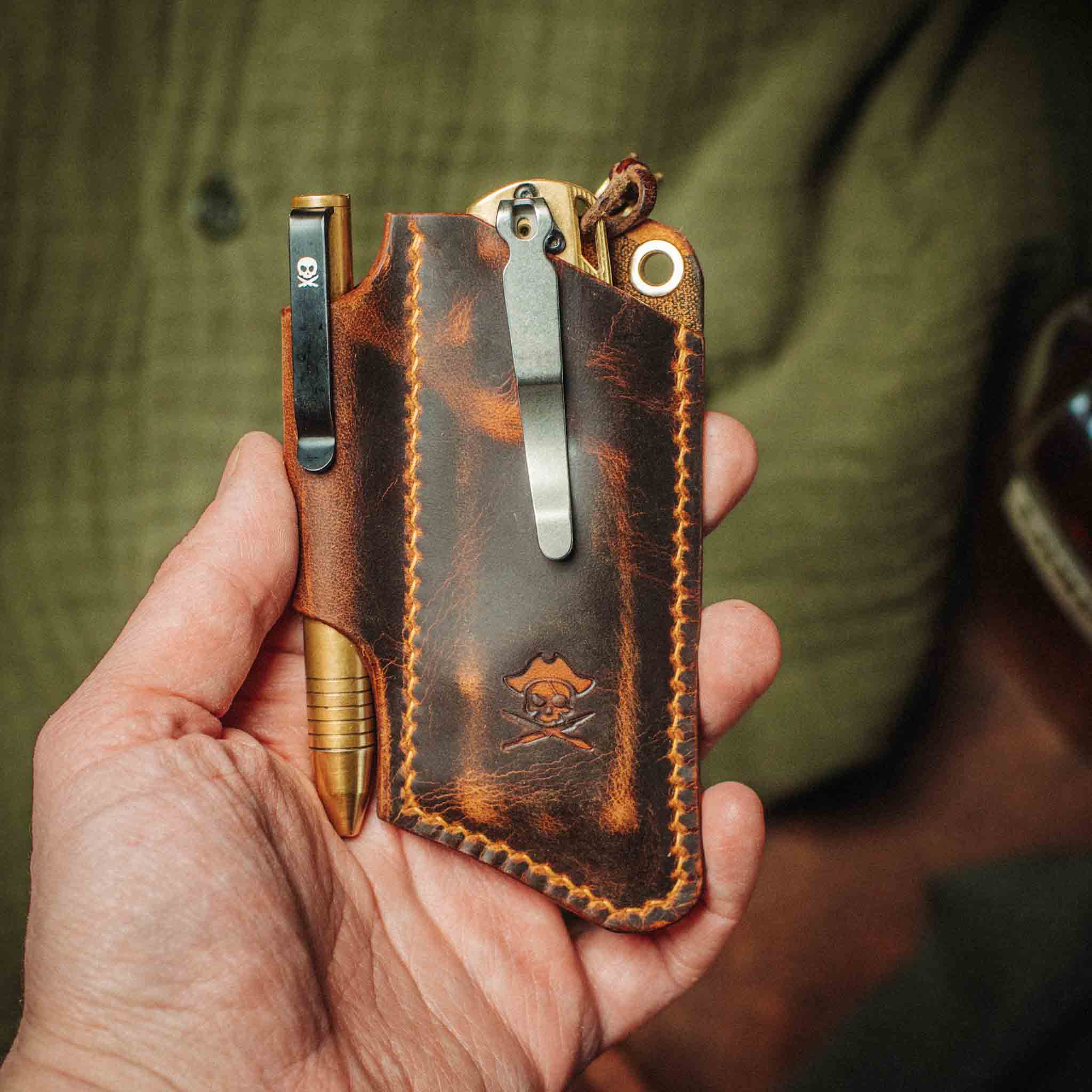 Pirate Goods Sailor v3 – Leather EDC Knife Sleeve