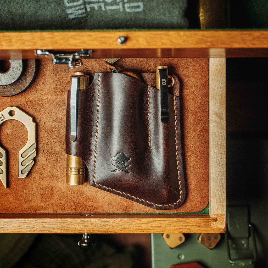 Pirate Goods First Mate v3 Pocket Organizer – Leather EDC Pocket Carrier