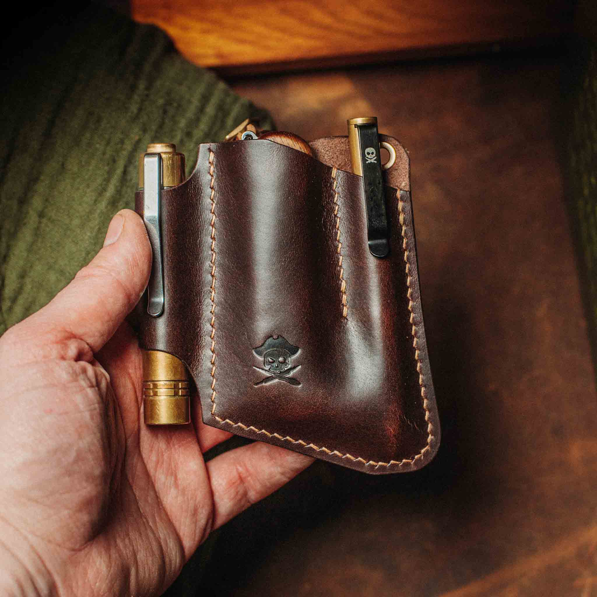 Pirate Goods First Mate v3 Pocket Organizer – Leather EDC Pocket Carrier