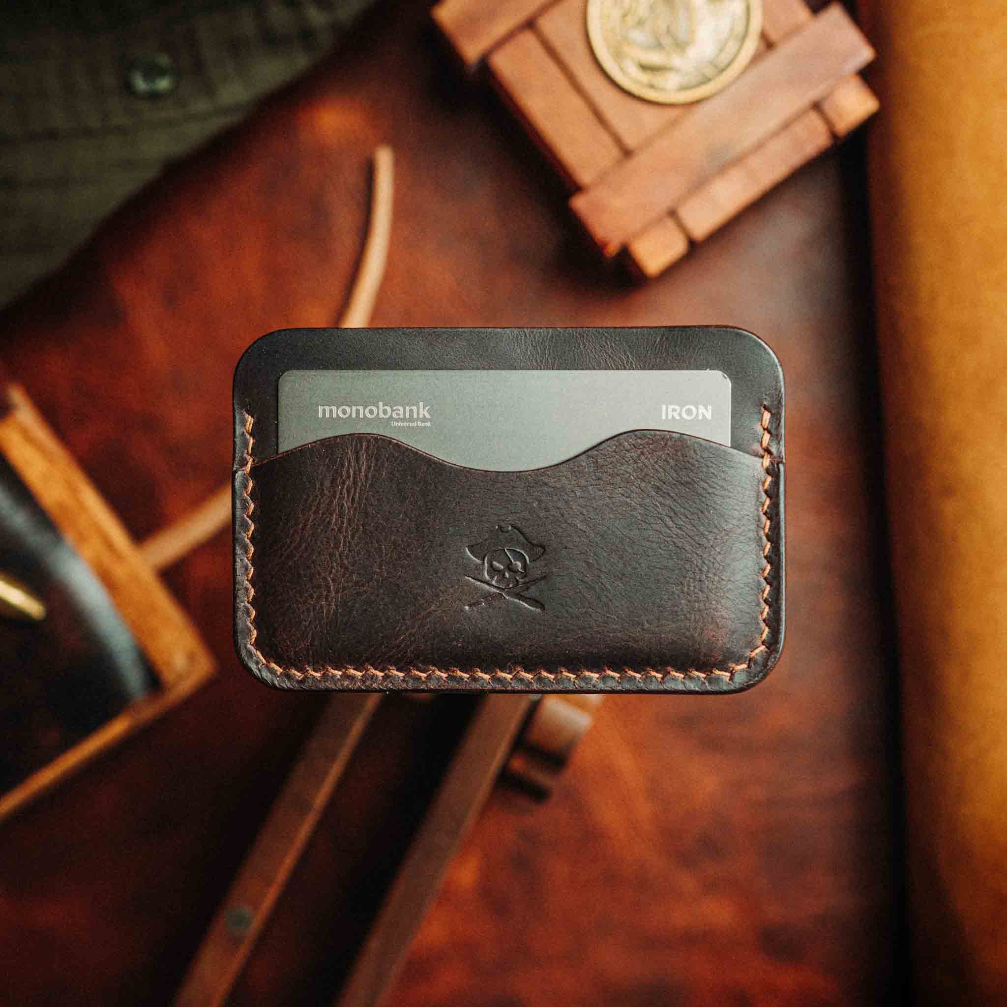Pirate Goods Drunken Boatswain v2 – Leather Card Holder