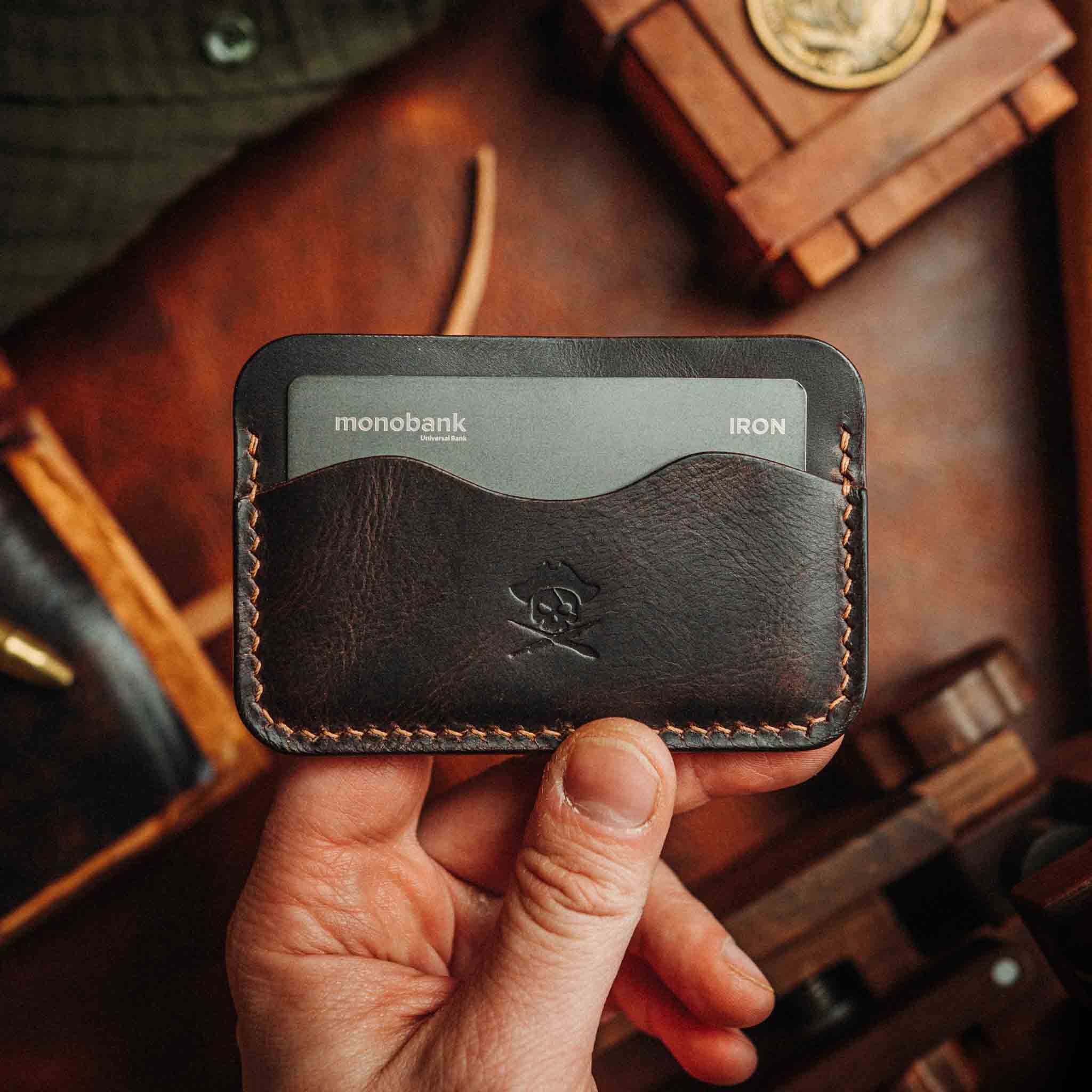 Pirate Goods Drunken Boatswain v2 – Leather Card Holder