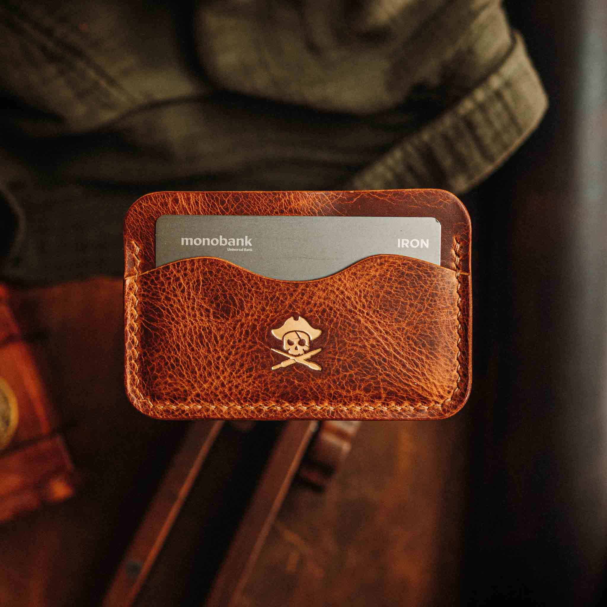 Pirate Goods Drunken Boatswain v2 – Leather Card Holder
