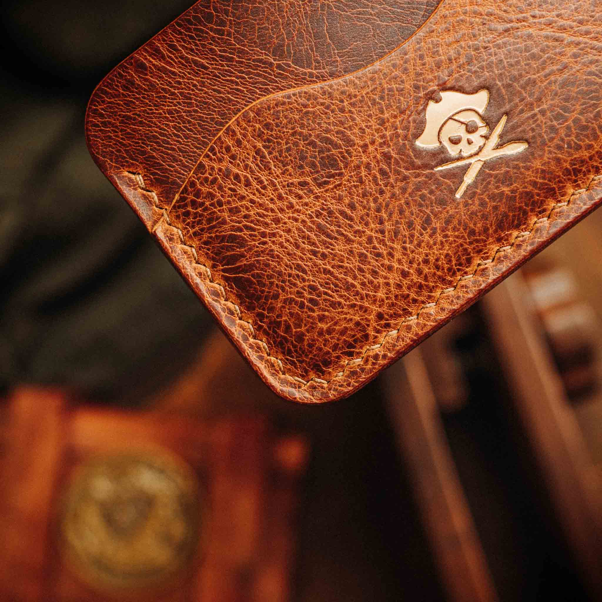 Pirate Goods Drunken Boatswain v2 – Leather Card Holder