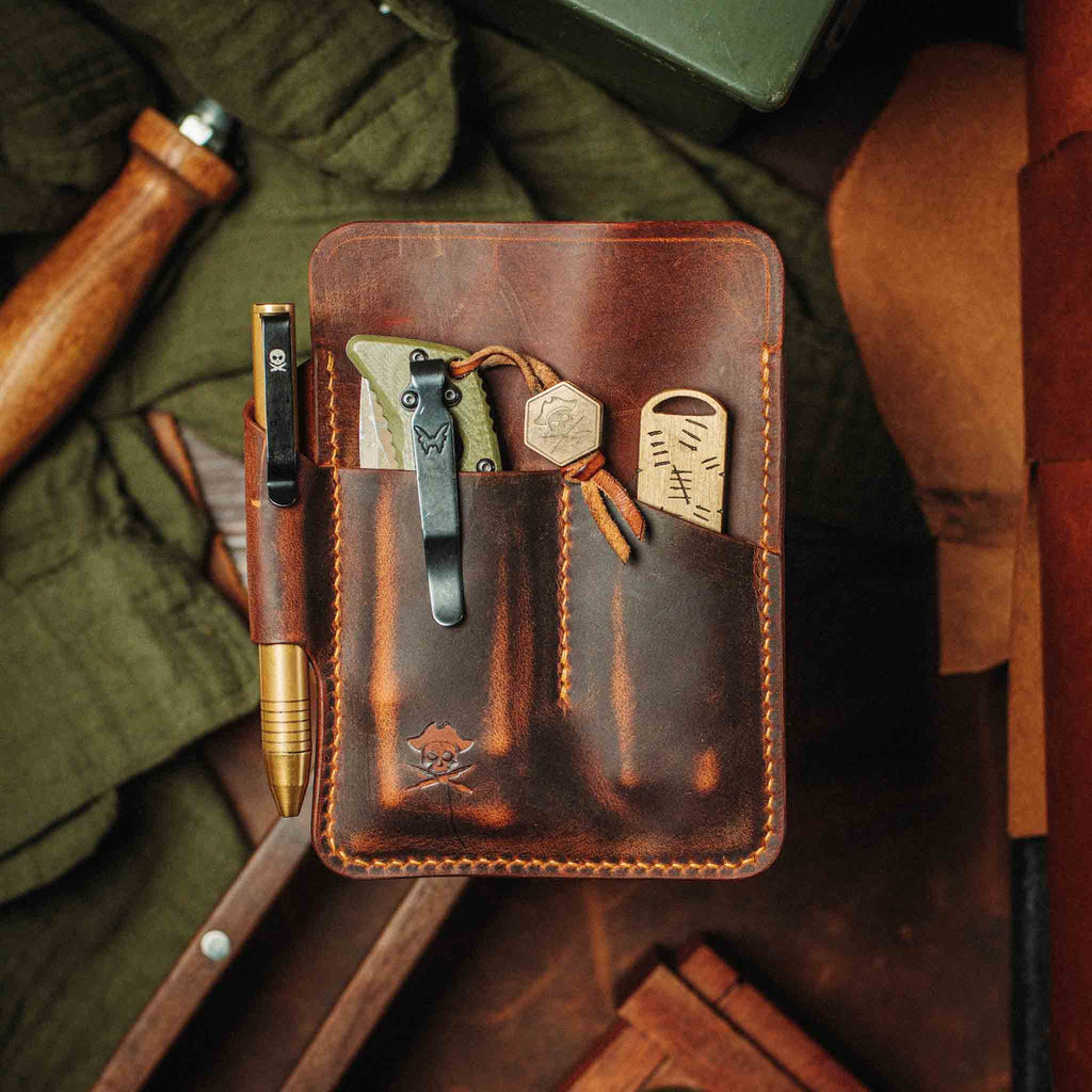 Pirate Goods First Mate Fatty – Large Leather EDC Organizer