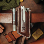 Pirate Goods Sailor v4 Knife Sheath – Leather EDC Belt Knife Holder