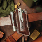 Pirate Goods Sailor v4 Knife Sheath – Leather EDC Belt Knife Holder