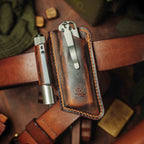 Pirate Goods Sailor v4 Knife Sheath – Leather EDC Belt Knife Holder