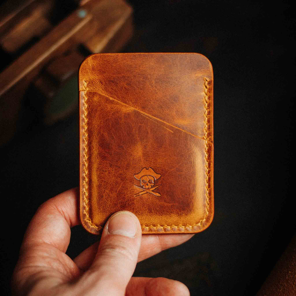 Pirate Goods Boatswain v3 – Minimalist Leather Card Holder