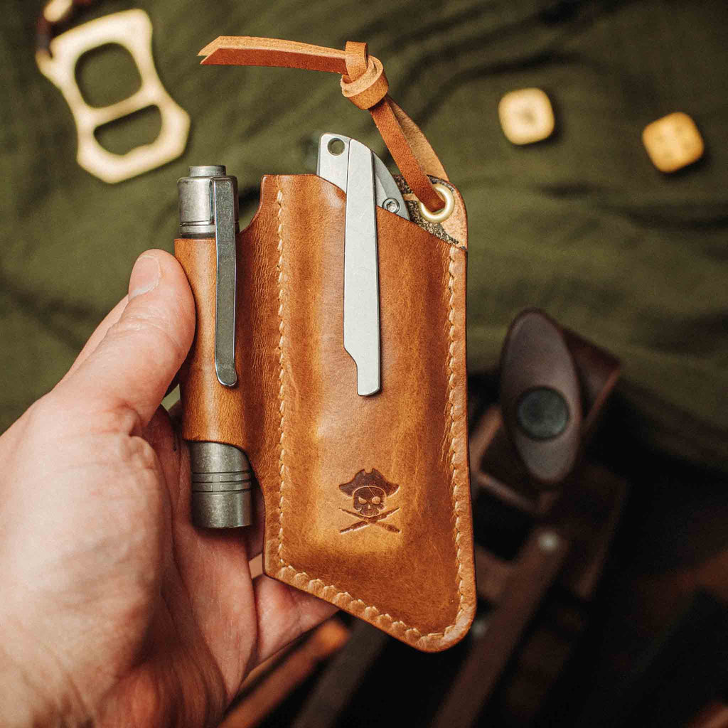 Pirate Goods Sailor v3 – Leather EDC Knife Sleeve