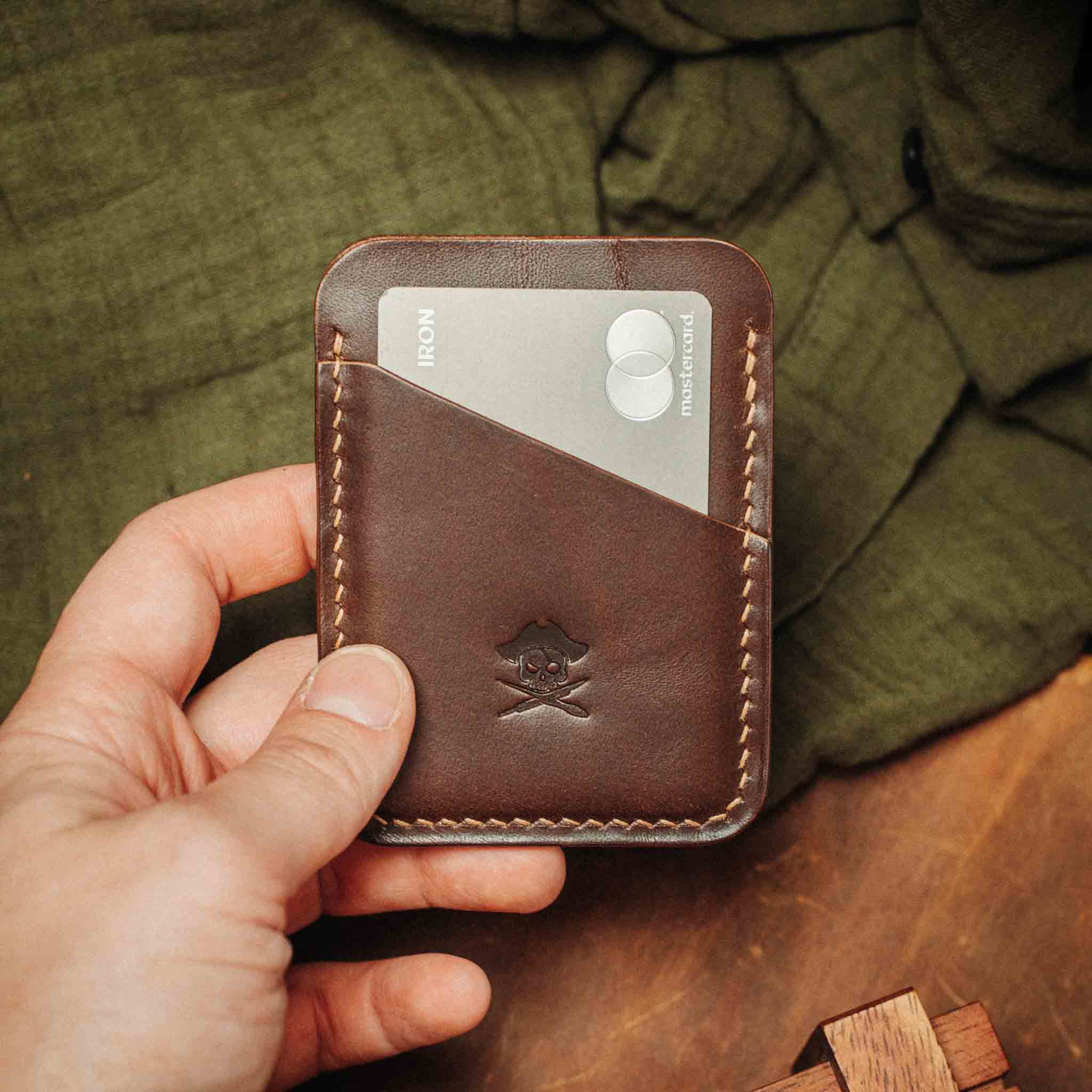 Pirate Goods Boatswain v3 – Minimalist Leather Card Holder