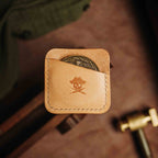 Peso Pocket – Leather Challenge Coin Slip | Pirate Goods
