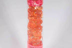 40+ Red Catseye Glass Gaming Stones Counters - 