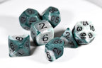 Blend Green/White Ancient 7-Dice Set - 