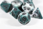 Blend Green/White Ancient 7-Dice Set - 