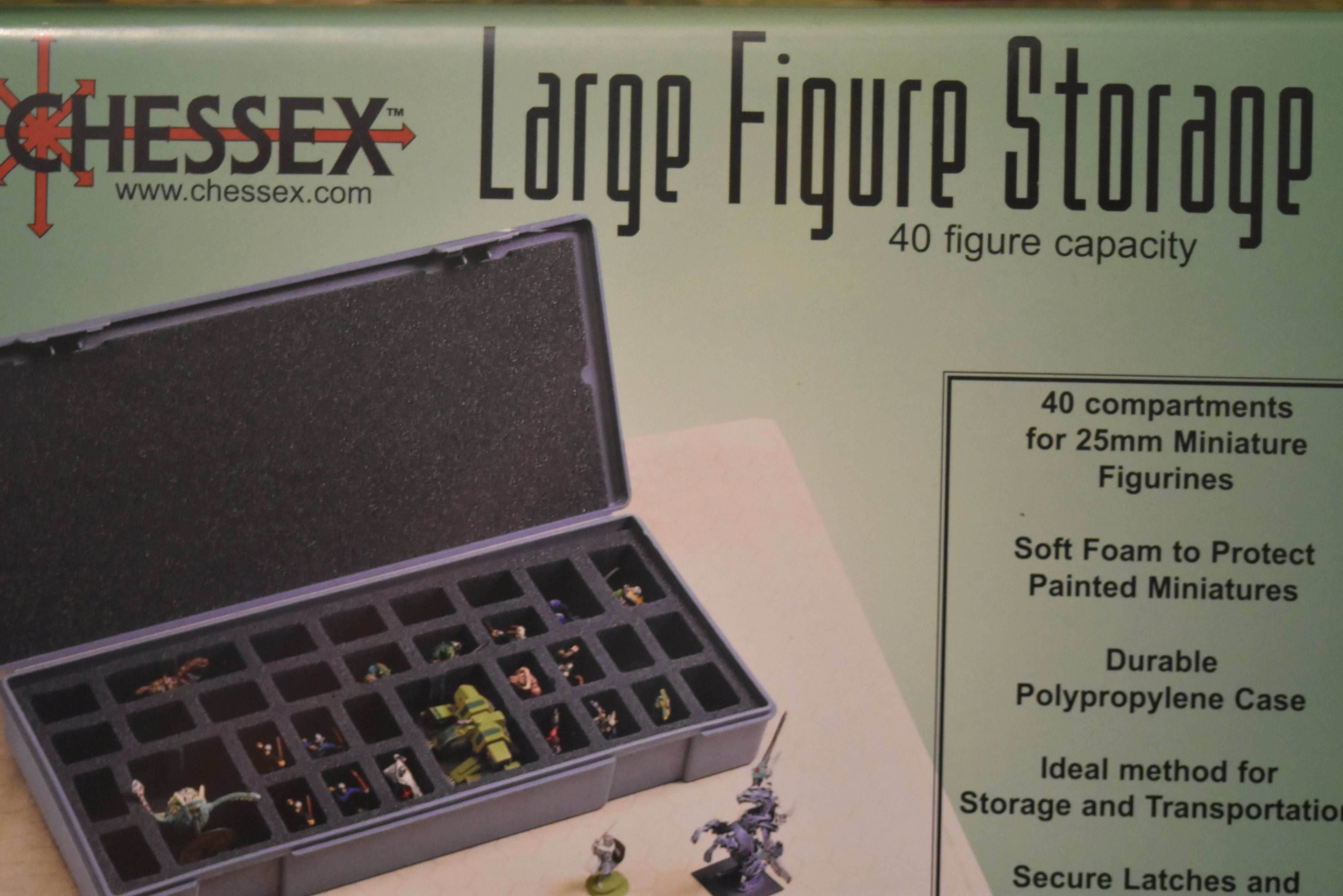 Large Figure Storage Box (40 figure capacity) - 
