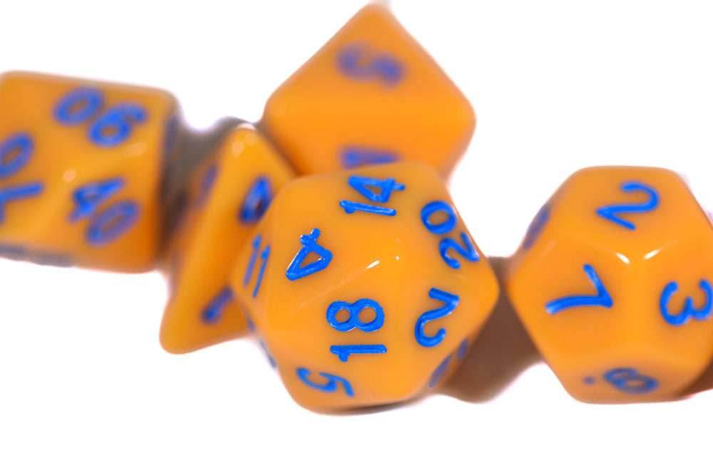 Essence of Tiger Ocean Orange w/Blue Numbers - 