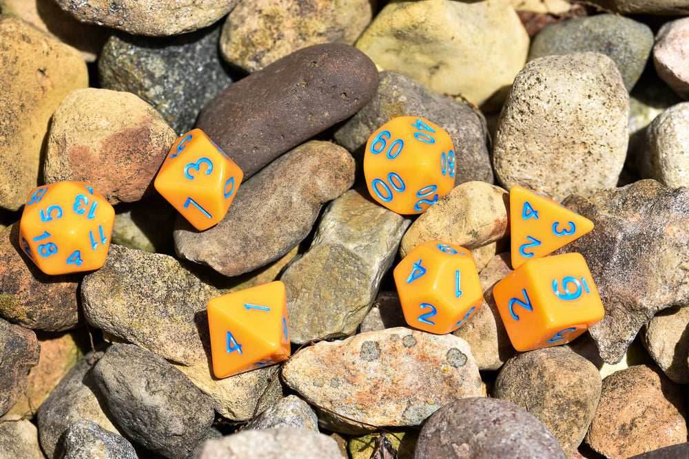 Essence of Tiger Ocean Orange w/Blue Numbers - 