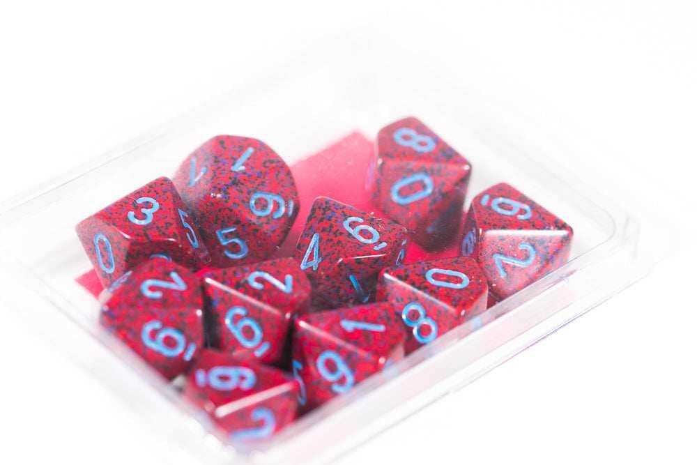 Speckled Veronica Set of Ten d10 Dice OOP - 