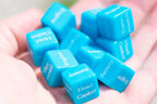 Mechanics Dice d6 | What's Wrong with Your Car Dice 6-Sided 16mm Diagnostic Dice - Blue / 1 Dice