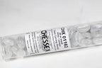 20+ White Catseye Glass Gaming Stones Counters - 
