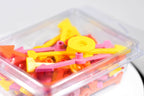 Pack of 25 Assorted 71mm Spinner 2/Base - 