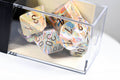 Festive Vibrant/brown Polyhedral 7-Dice Set - 