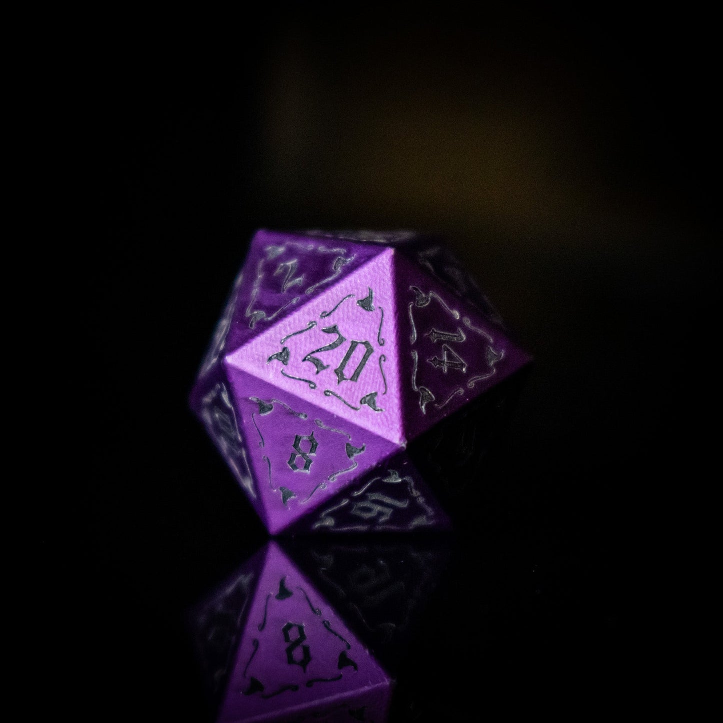 The Witch Aluminum Metal Dice Set