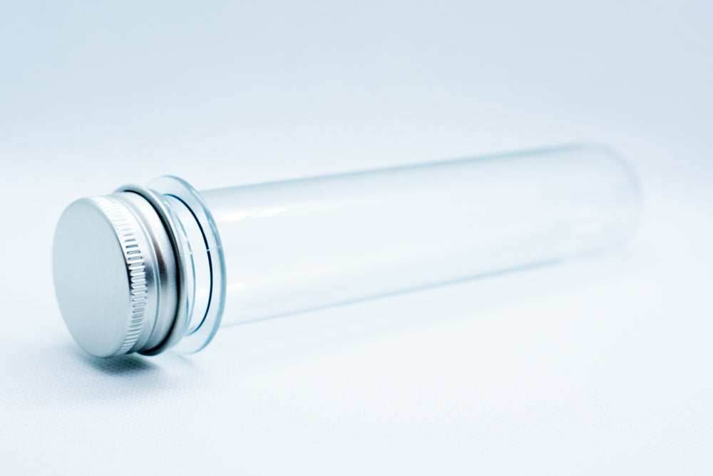 Plastic Dice Tube Vial // Can Hold 7-Dice Set // Test Tube - 