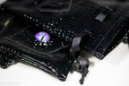 Dragon Scale Dice Bag 6x4 Inch w/Dragon Eye (red color eye) - 