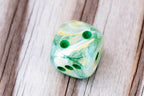 Marble 16mm d6 Green/dark green Dice (sold per die) - 