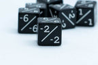 Black D6 MTG -1/-1 Counter Dice - Magic: The Gathering DnD d6 Stats (Sold Per Die) - 