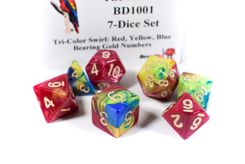 "The Macaw" 7-Dice Set BD1001
