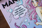 Creative Haven Manga Muses Coloring Book: Inspiring Anime, Manga, & Pop Surrealist Designs (Adult Coloring Books: Fantasy)