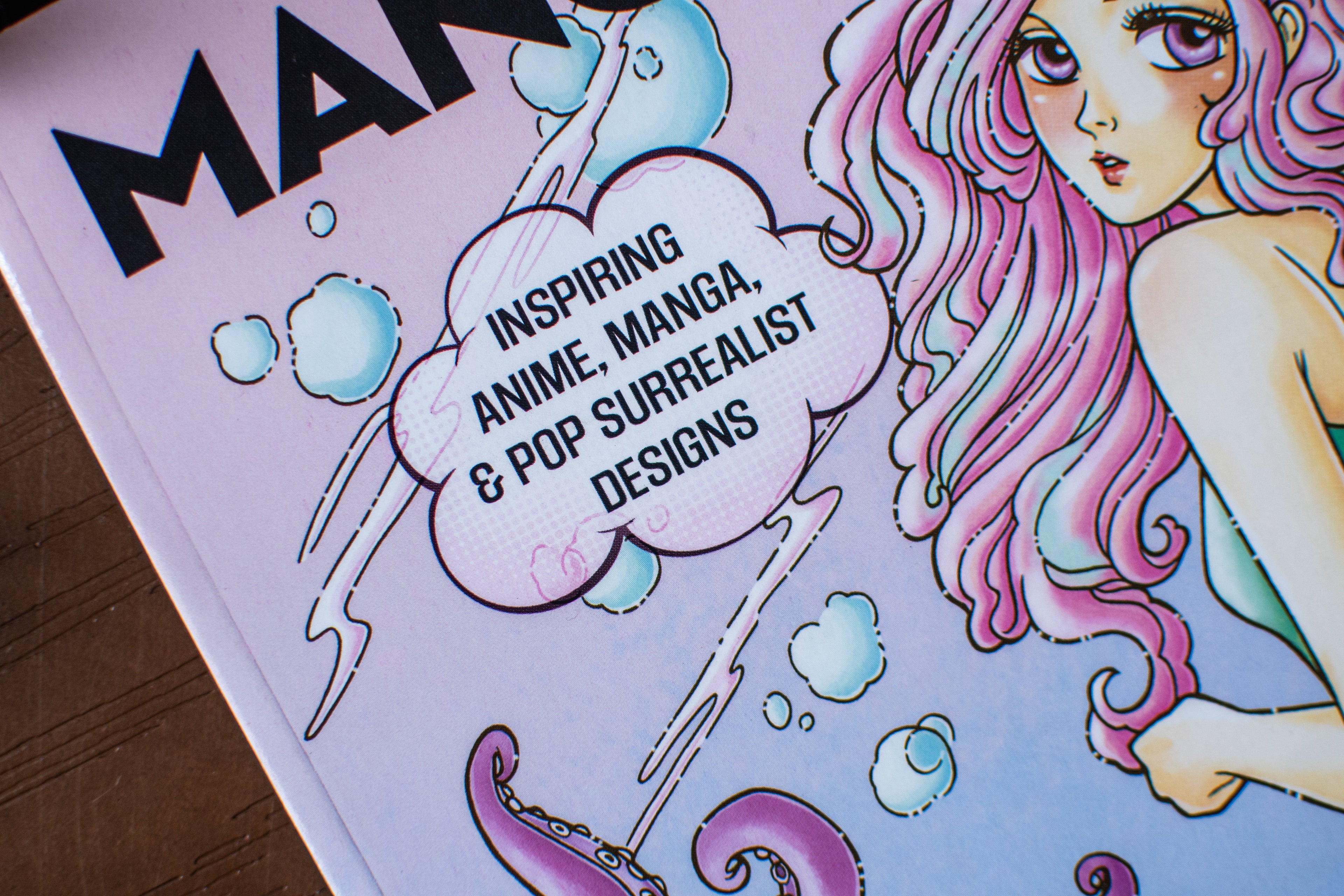 Creative Haven Manga Muses Coloring Book: Inspiring Anime, Manga, & Pop Surrealist Designs (Adult Coloring Books: Fantasy)