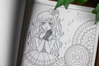 Creative Haven Manga Muses Coloring Book: Inspiring Anime, Manga, & Pop Surrealist Designs (Adult Coloring Books: Fantasy)