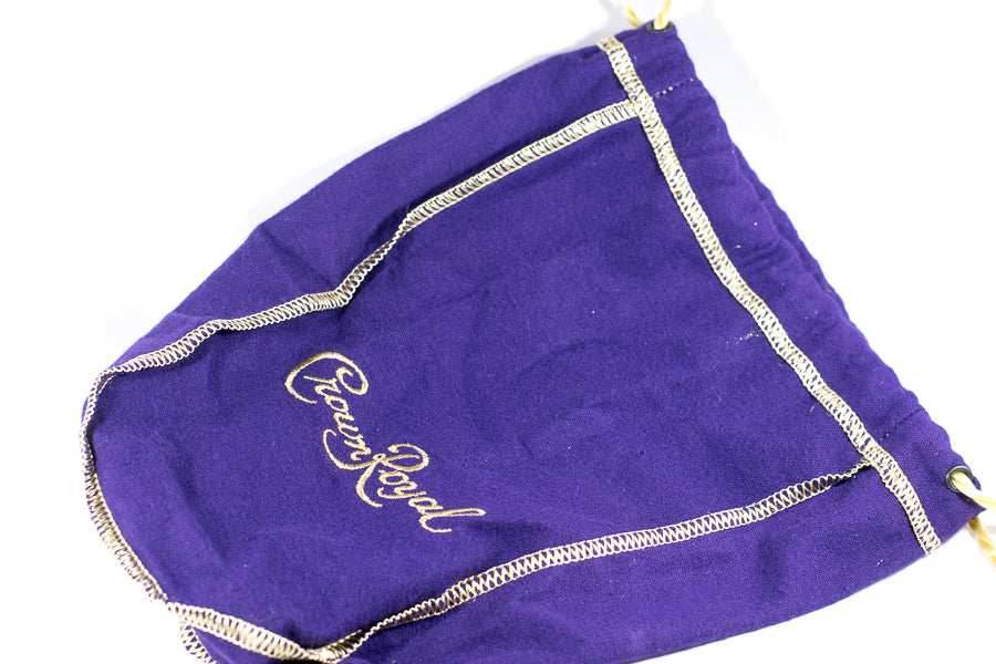 Purple and/or Green Crown Royal Gift Bag Dice Bag Lining Counter Pouch - Green