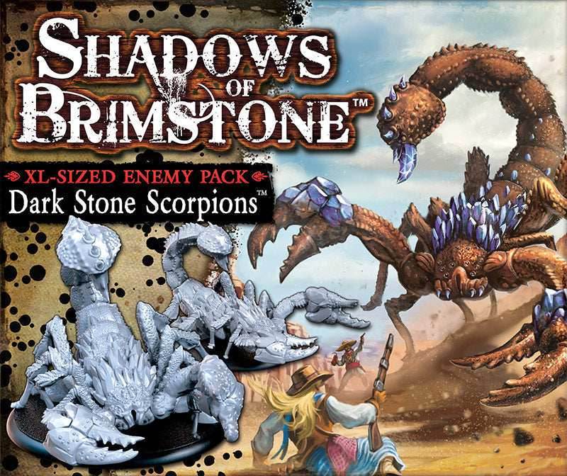 Shadows of Brimstone: Dark Stone Scorpion XL Enemy Duo Pack - 