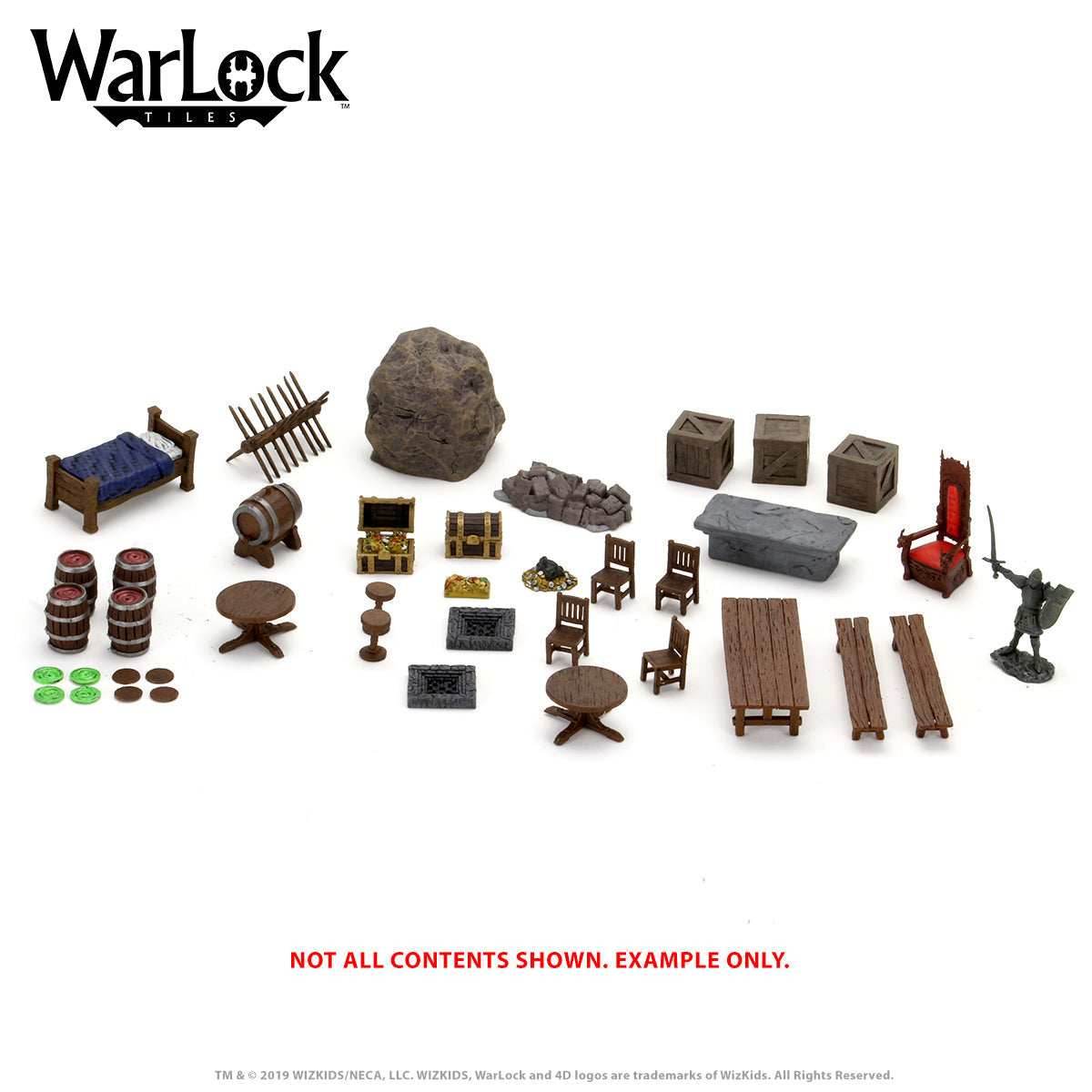 WarLock Tiles: Dungeon Dressings - 