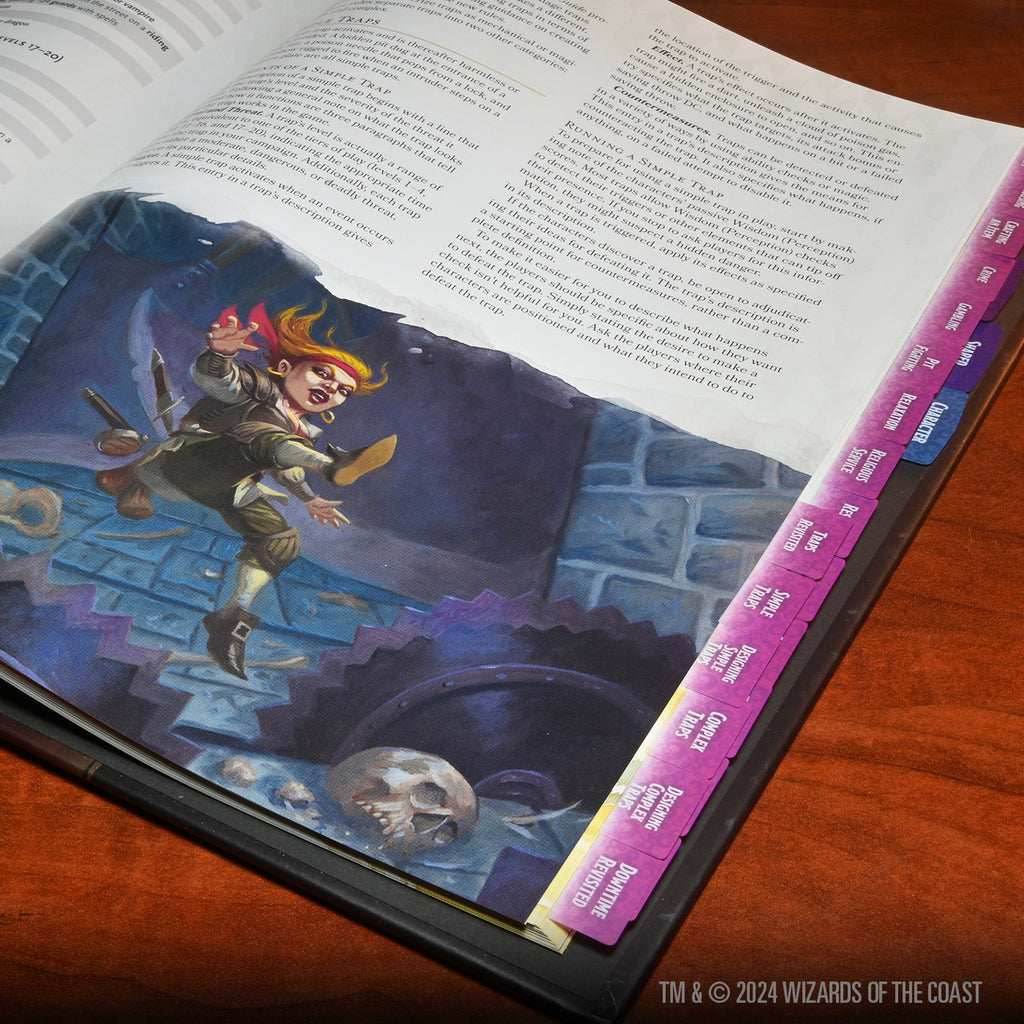 D&D Book Tabs: Xanathar's Guide to Everything - 