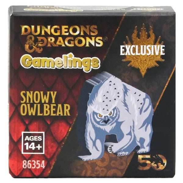 D&D Gamelings: Snowy Owlbear - 