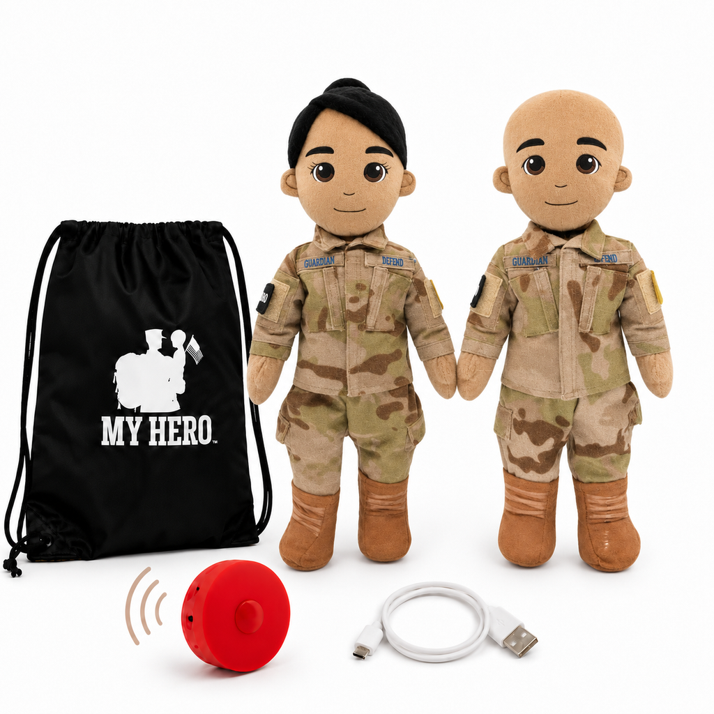 My Hero™ Space Force Daddy Doll | Recordable Plush