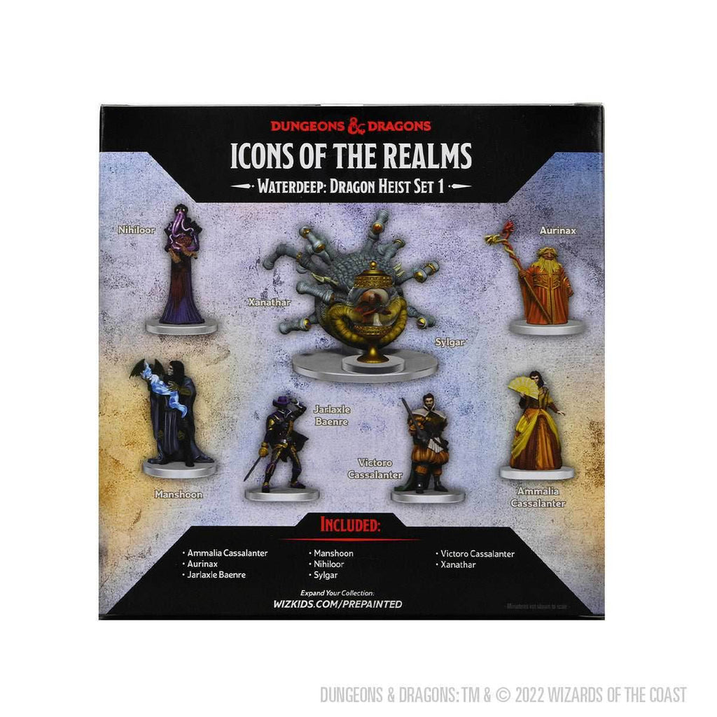 D&D: Icons of the Realms - Waterdeep - Dragon Heist Box Set 1 - 