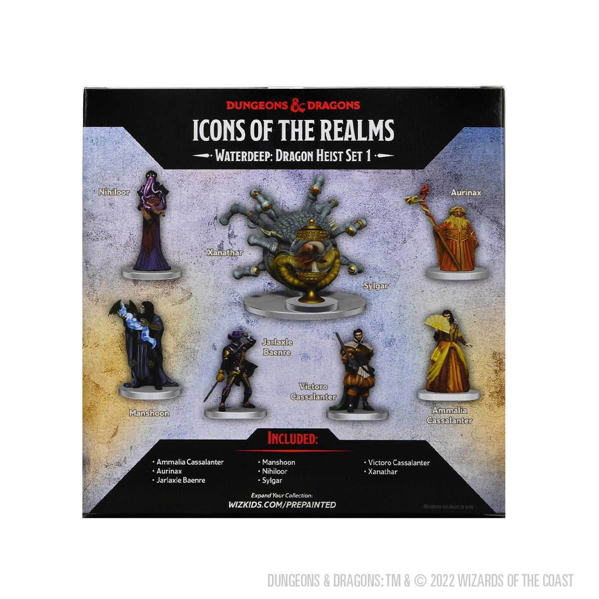 D&D: Icons of the Realms - Waterdeep - Dragon Heist Box Set 1 - 